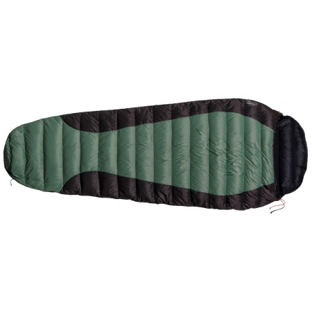 Daunenschlafsack Warmpeace Viking 300 195 cm grün/schwarz Green/Grey/Black