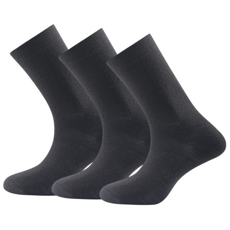 Socken Devold Daily medium light sock blk 3p