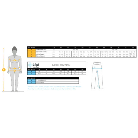 Damen-Leggings Kilpi Mounteria-W 2023