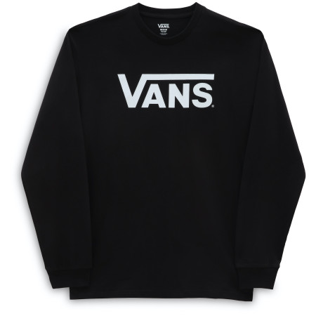 Herren-T-Shirt Vans Classic Vans LS schwarz/weiß Black/White
