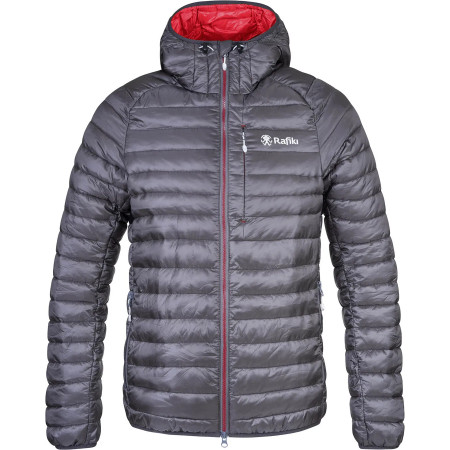 Herren-Winterjacke Rafiki Dante schwarz/rot Castlerock