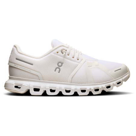 Damenschuhe On Running Cloud 6 weiß White/White