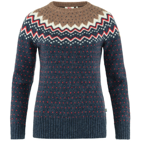 Damenpullover Fjällräven Övik Knit Sweater W blau Navy