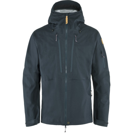 Herrenjacke Fjällräven Keb Eco-Shell Jacket M dunkelblau Dark Navy