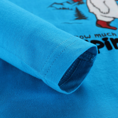 Kinder-T-Shirt Alpine Pro Ecco 2 Blue