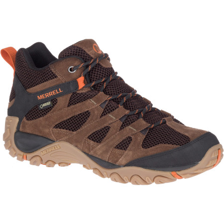 Herrenschuhe Merrell Alverstone Mid Gtx dunkelbraun Earth