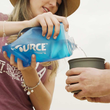 Sportflasche Source Nomadic foldable bottle 2L