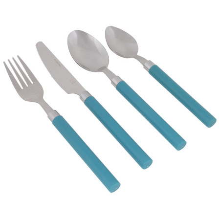 Besteckset Bo-Camp Cutlery set 16 pcs blau Blue