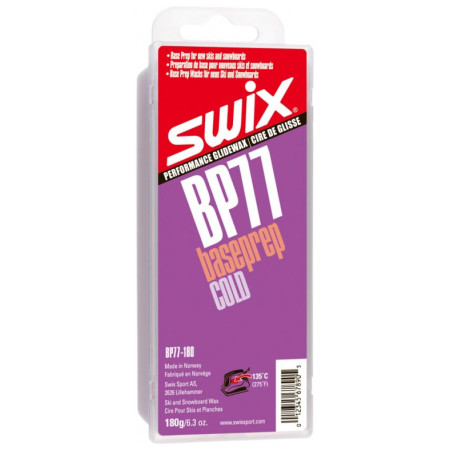 Wachs Swix Baseprep, lila, 180g lila