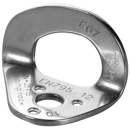 Plakette für den Stiel Singing Rock 10 mm nerez silber