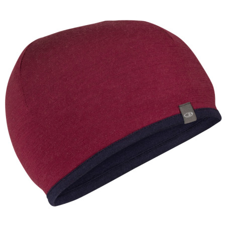 Mütze Icebreaker Pocket Hat rot cherry/midnight navy
