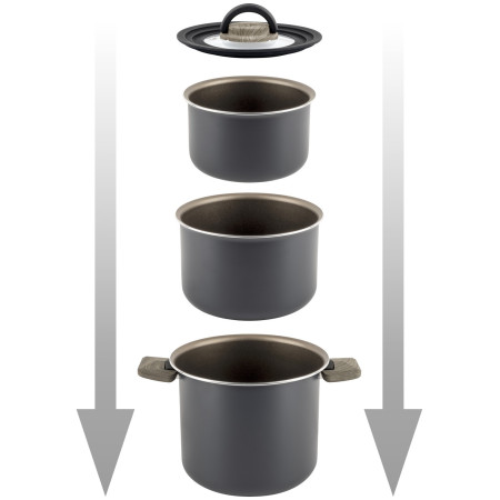 Topfset Brunner Torralta Spacemaster Ø 18 cm