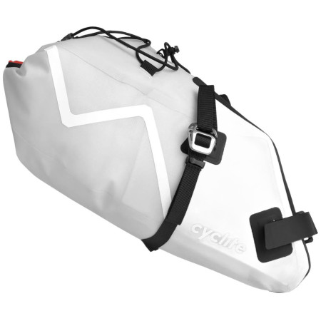 Satteltasche Cyclite Saddle Bag Small / 02 hellgrau light grey