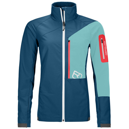 Damenjacke Ortovox Berrino Jacket W blau petrol blue