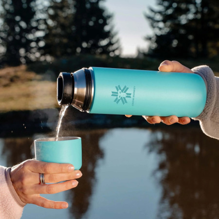 Thermokanne Snow Monkey Pioneer 0,7L hellgrün Soča Mint