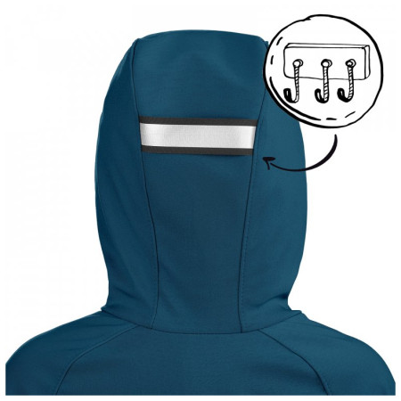 Kinder-Softshell-Jacke Unuo Fleece Basic