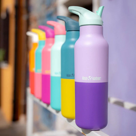 Flasche Klean Kanteen Rise Vac Classic 16oz (w/ Flip Seal Cap)