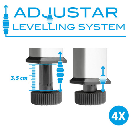 Campingtisch Brunner Quadra Tropic Adjustar 6