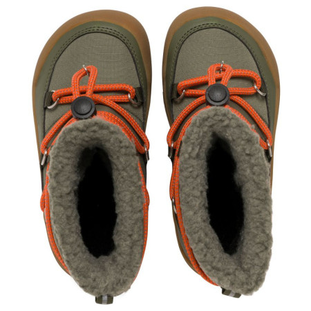 Kinder Winterschuhe Viking Outdoor Footwear Birch Barefoot Warm WP Pull-on Olive