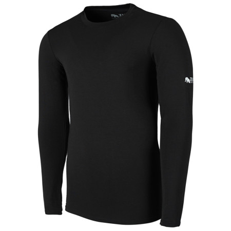 Herren-T-Shirt Zulu Bambus 210 Long schwarz Black