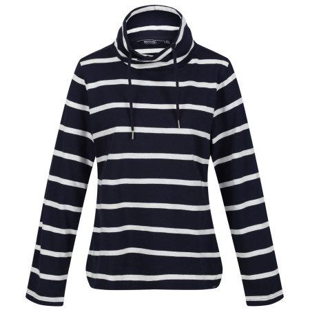 Damen-Sweatshirt Regatta Helvine blau Navy/WhitStr