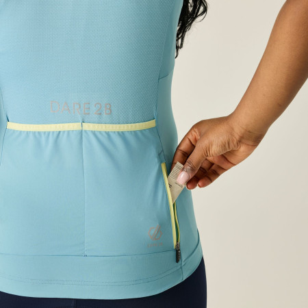 Damen-Radtrikot Dare 2b Lightning Short Sleeve Jersey