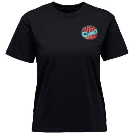 Damen-T-Shirt Black Diamond W Rope Badge SS Tee