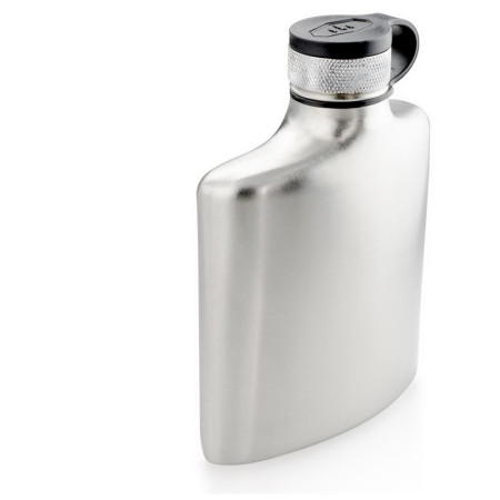 Flachmann GSI Outdoors Glacier Stainless Hip Flask 6 silber