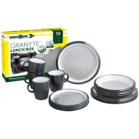 Essens-Set Brunner Lunch Box Granyte