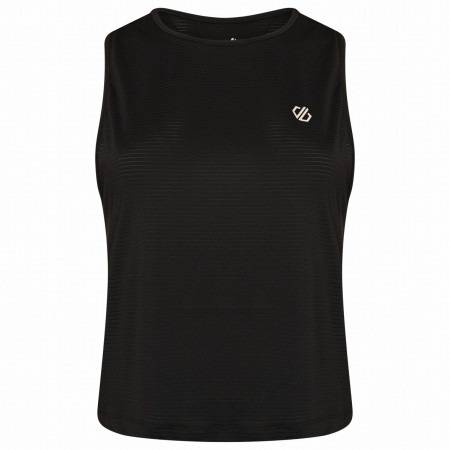 Damenunterhemd Dare 2b Meditate Crop Top schwarz black