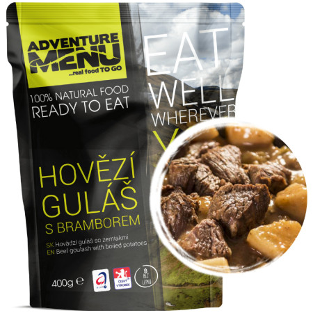 Fertigessen Adventure Menu Rindereintopf mit Kartoffeln 400 g
