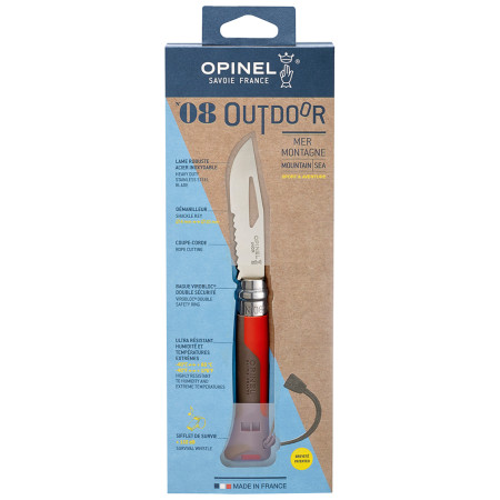 Klappmesser Opinel VRI N°08 Inox Outdoor