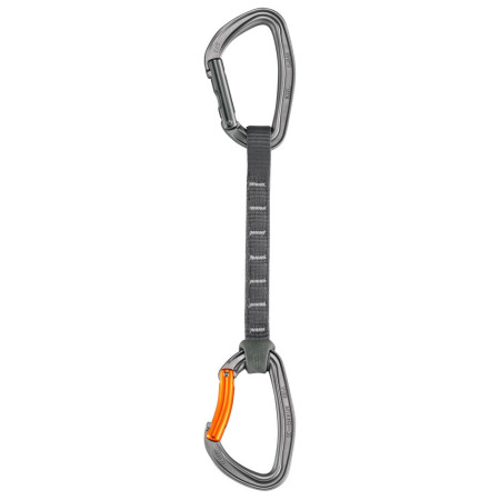 Expressset Petzl Djinn Axess 17 cm grau Grey