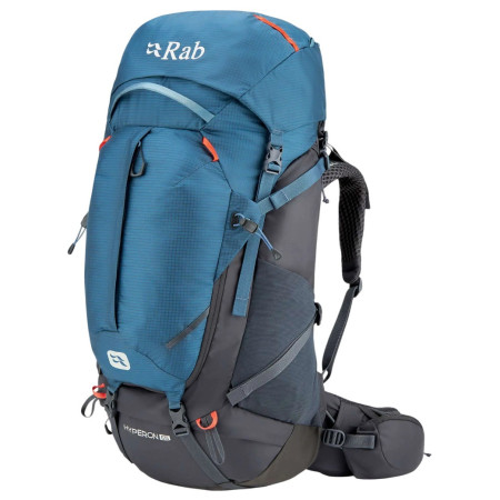 Rucksack Rab Hyperon 65 blau/schwarz Orion Blue/Anthracite