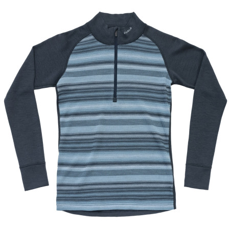 Damen Funktions-Sweatshirt Devold Signature Merino 230 Zip Wmn blau NIGHT