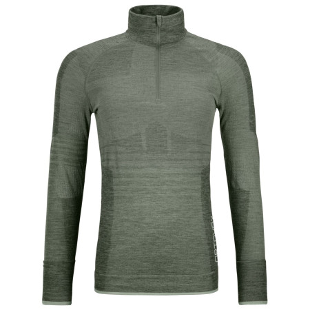 Damen-Funktionsshirt Ortovox 230 Competition Zip Neck W grau arctic grey
