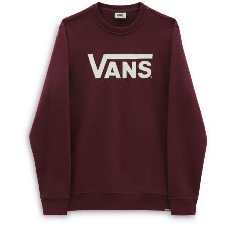 Herren-Sweatshirt Vans Classic Vans Crew rot/weiß Port Royale