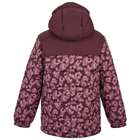 Kinder Winterjacke Regatta Lofthouse Fig/Violet Leopard