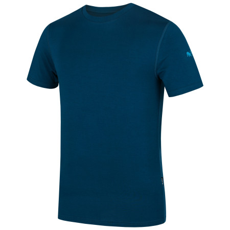 Herren-T-Shirt Zulu Bambus 210 Short türkis ocean blue