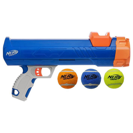 Hundespielzeug Nerf Dog Blaster + Tennis Balls 3 pcs