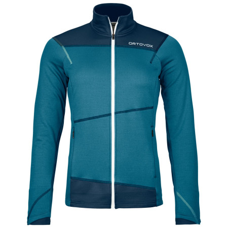 Damen-Sweatshirt Ortovox Fleece Light Jacket W blau mountain blue