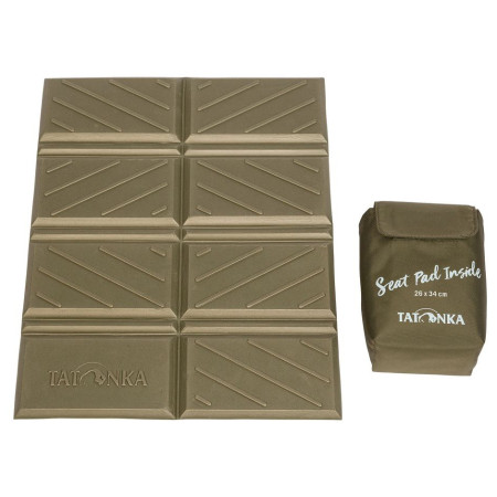Wandersitzkissen Tatonka Foldable Seat Mat 26 X 34Cm grün olive