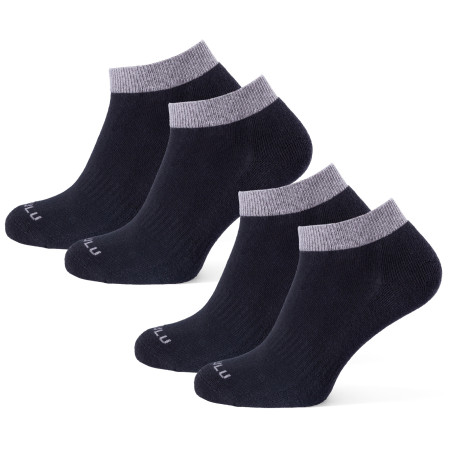 Socken Zulu Everyday 100M 2-pack schwarz/grau Black/Grey