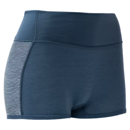 Damen Funktionsshorts Devold Reverso Merino Hipster Wmn hellblau Dawn