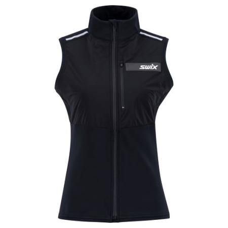 Damenweste Swix Focus Warm schwarz Black