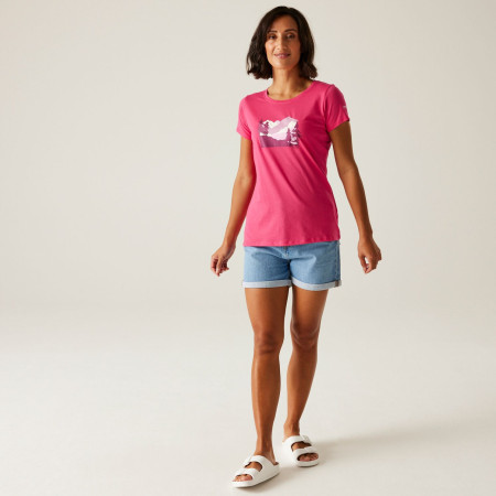 Damen-T-Shirt Regatta W Breezed V