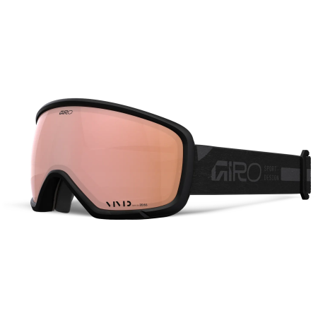 Damen Ski-Brille Giro Millie Black Rails-Vivid Rose Gold