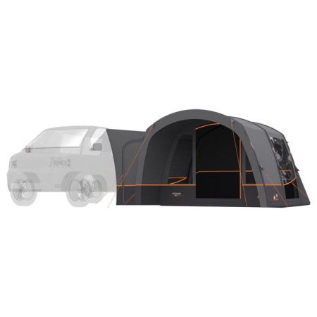 Vorzelt Vango Cove III Air Low grau/orange Cloud Grey