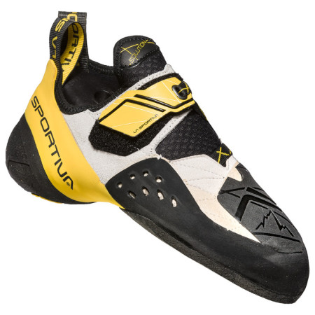 Kletterschuhe La Sportiva Solution 2024 gelb/weiß White/Yellow