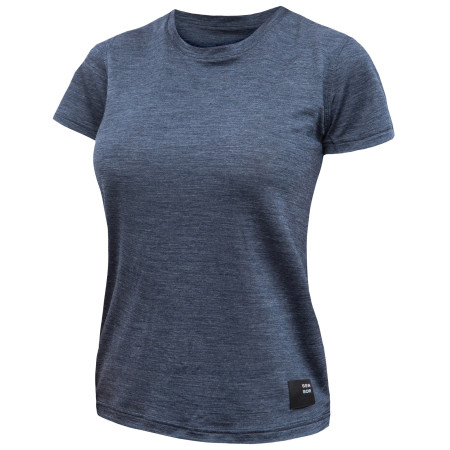 Damen-Funktionsshirt Sensor Merino Lite blau mottled blue